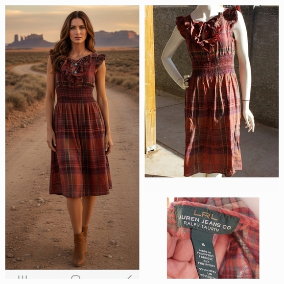 Lauren Ralph Lauren Dresses & Skirts - VINTAGE LAUREN JEANS CO. VINTAGE DRESS